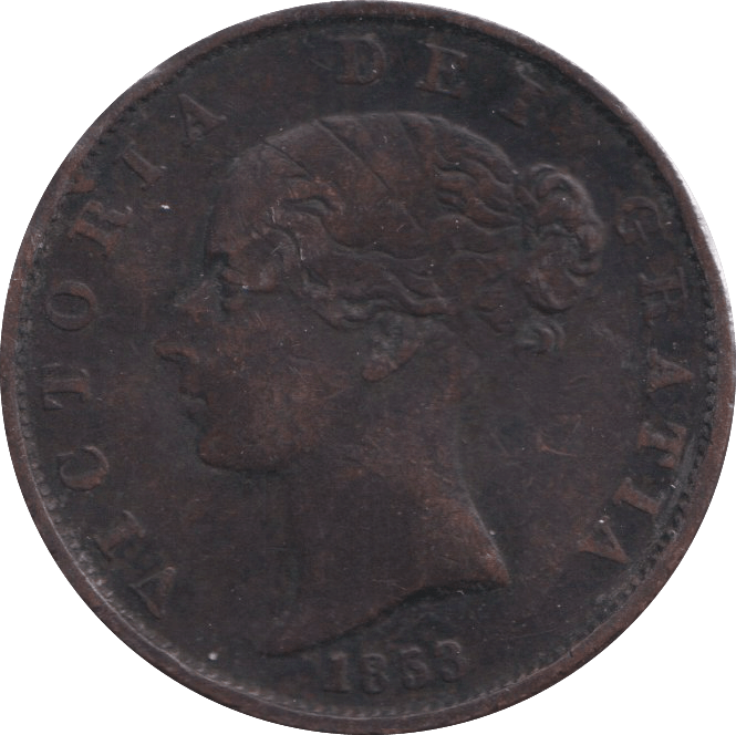 1853 PENNY VICTORIA ( GF ) - PENNY - Cambridgeshire Coins