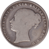 1853 SHILLING ( FAIR ) - SHILLING - Cambridgeshire Coins