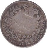 1853 SIXPENCE (NF) - SIXPENCE - Cambridgeshire Coins