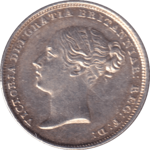 1853 SIXPENCE ( UNC ) - SIXPENCE - Cambridgeshire Coins