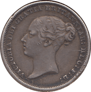 1853 SIXPENCE ( VF ) - SIXPENCE - Cambridgeshire Coins