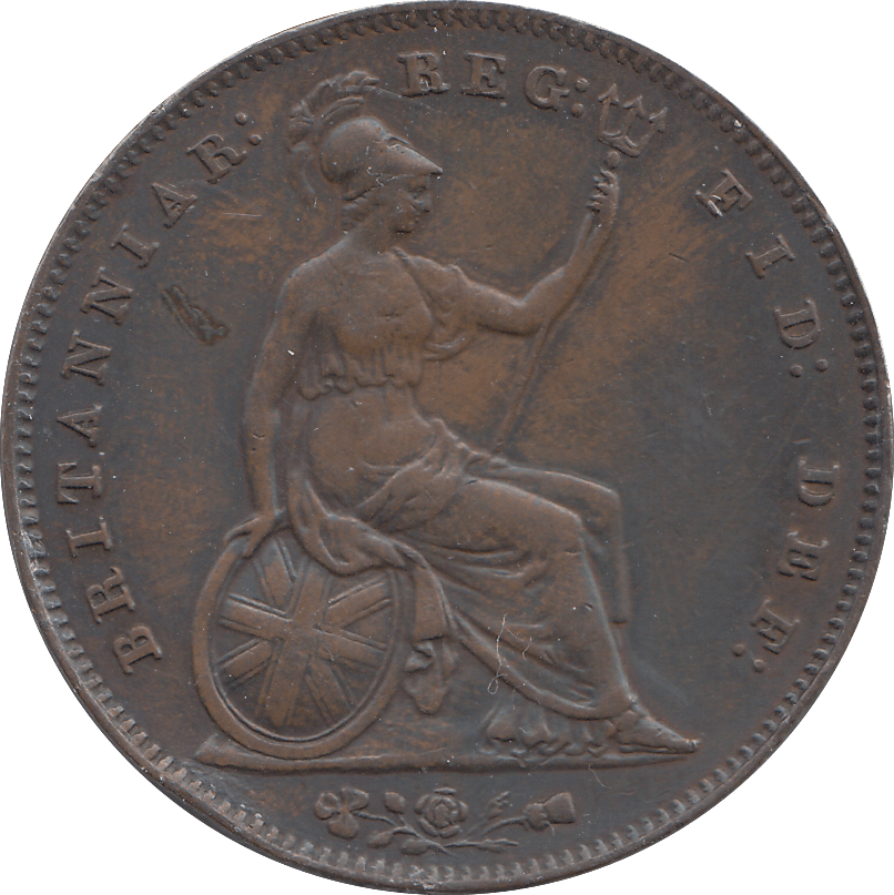 1854 1 PENNY ( GVF ) - WORLD COINS - Cambridgeshire Coins