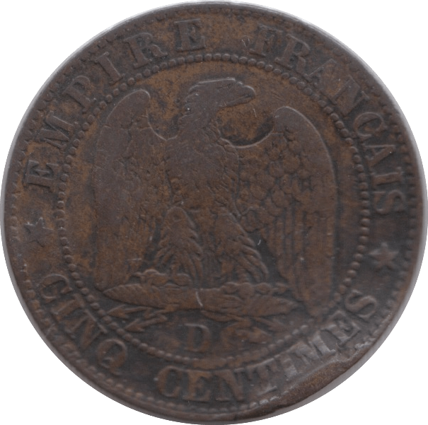 1854 5 CENTIMES FRANCE - WORLD COINS - Cambridgeshire Coins