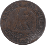 1854 5 CENTIMES FRANCE - WORLD COINS - Cambridgeshire Coins