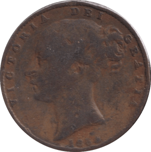 1854 FARTHING ( F ) - FARTHING - Cambridgeshire Coins