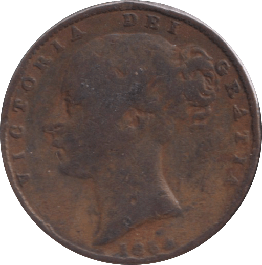 1854 FARTHING ( F ) - FARTHING - Cambridgeshire Coins