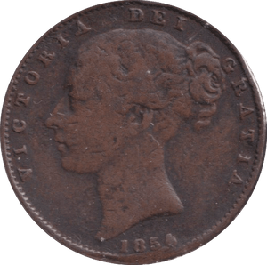 1854 FARTHING ( GF ) - FARTHING - Cambridgeshire Coins