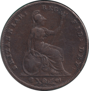 1854 FARTHING ( GF ) - FARTHING - Cambridgeshire Coins