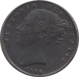 1854 FARTHING ( VF ) - HALFPENNY - Cambridgeshire Coins