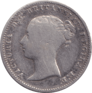 1854 FOUR PENCE GROAT ( FINE ) - FOURPENCE - Cambridgeshire Coins
