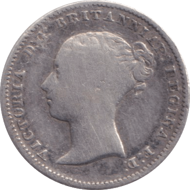 1854 FOUR PENCE GROAT ( FINE ) - FOURPENCE - Cambridgeshire Coins