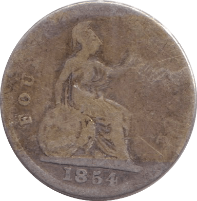 1854 FOURPENCE ( FAIR ) - SIXPENCE - Cambridgeshire Coins
