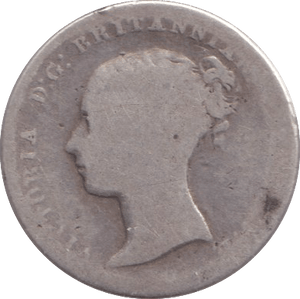 1854 FOURPENCE ( FAIR ) - SIXPENCE - Cambridgeshire Coins