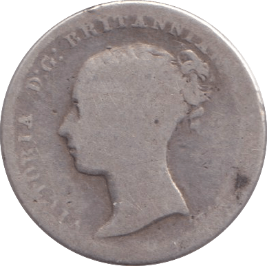 1854 FOURPENCE ( FAIR ) - SIXPENCE - Cambridgeshire Coins