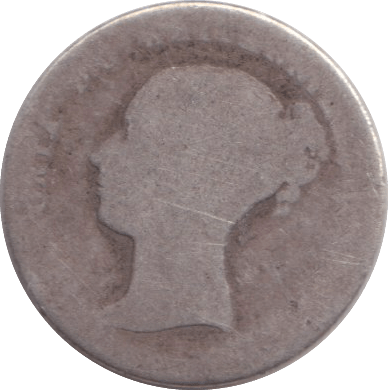 1854 FOURPENCE ( FAIR ) - SIXPENCE - Cambridgeshire Coins