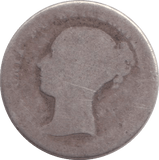 1854 FOURPENCE ( FAIR ) - SIXPENCE - Cambridgeshire Coins