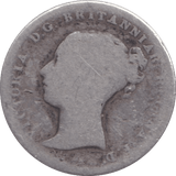 1854 FOURPENCE ( FINE ) - FOURPENCE - Cambridgeshire Coins