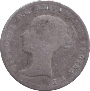 1854 FOURPENCE ( FINE ) - FOURPENCE - Cambridgeshire Coins