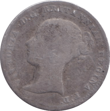1854 FOURPENCE ( FINE ) - FOURPENCE - Cambridgeshire Coins