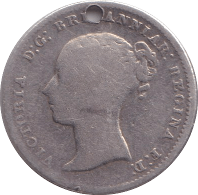 1854 FOURPENCE ( FINE ) - FOURPENCE - Cambridgeshire Coins