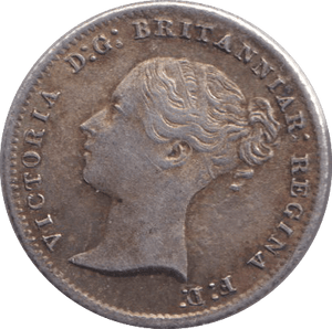 1854 FOURPENCE ( GVF ) - FOURPENCE - Cambridgeshire Coins
