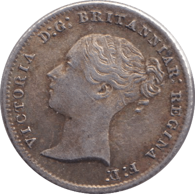 1854 FOURPENCE ( GVF ) - FOURPENCE - Cambridgeshire Coins