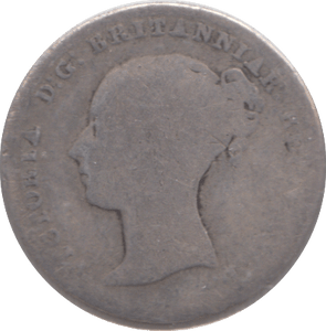 1854 FOURPENCE ( NF ) - FOURPENCE - Cambridgeshire Coins