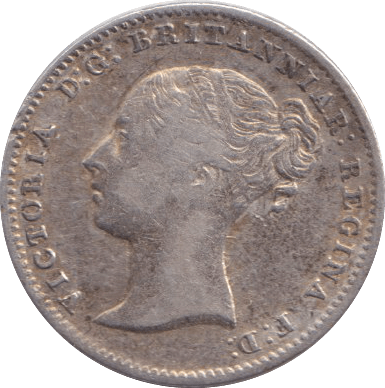 1854 FOURPENCE ( VF ) - FOURPENCE - Cambridgeshire Coins