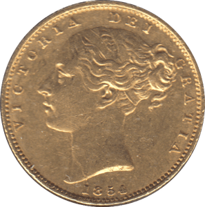 1854 GOLD SOVEREIGN ( EF ) - SOVEREIGN - Cambridgeshire Coins