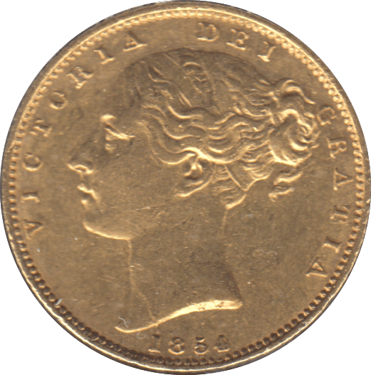 1854 GOLD SOVEREIGN ( EF ) - SOVEREIGN - Cambridgeshire Coins