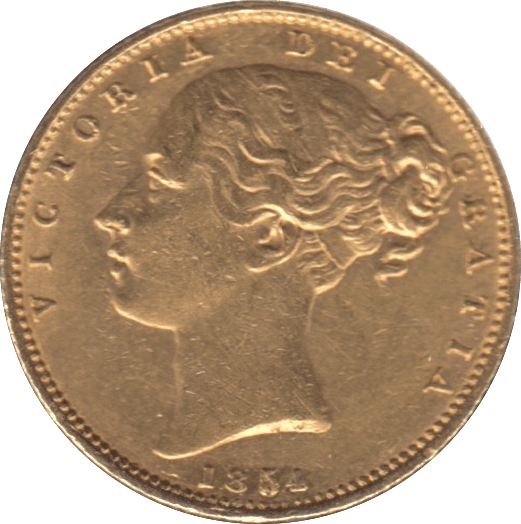 1854 GOLD SOVEREIGN ( GVF ) - SOVEREIGN - Cambridgeshire Coins