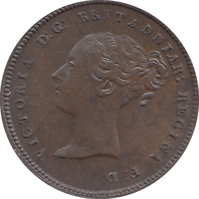 1854 HALF FARTHING ( UNC ) - HALF FARTHING - Cambridgeshire Coins