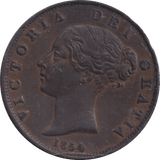 1854 HALFPENNY ( EF ) - HALFPENNY - Cambridgeshire Coins