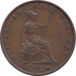 1854 HALFPENNY ( EF ) - Halfpenny - Cambridgeshire Coins