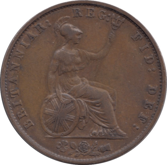 1854 HALFPENNY ( EF ) - Halfpenny - Cambridgeshire Coins