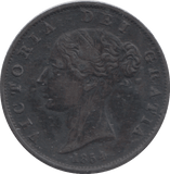 1854 HALFPENNY ( EF ) - HALFPENNY - Cambridgeshire Coins