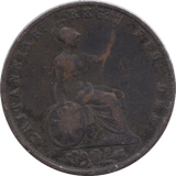 1854 HALFPENNY ( FINE ) - Halfpenny - Cambridgeshire Coins