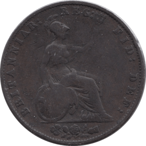 1854 HALFPENNY ( FINE ) - Halfpenny - Cambridgeshire Coins