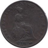 1854 HALFPENNY ( FINE ) - Halfpenny - Cambridgeshire Coins