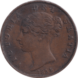 1854 HALFPENNY ( GF ) - HALFPENNY - Cambridgeshire Coins