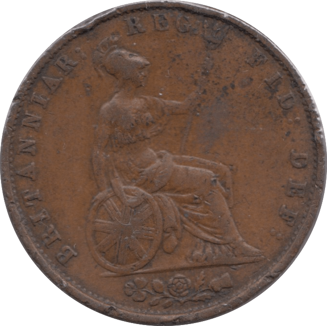 1854 HALFPENNY ( GF ) - Halfpenny - Cambridgeshire Coins