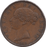 1854 HALFPENNY ( GF ) - Halfpenny - Cambridgeshire Coins