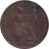 1854 HALFPENNY ( GF ) - HALFPENNY - Cambridgeshire Coins
