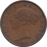 1854 HALFPENNY ( GF ) - Halfpenny - Cambridgeshire Coins