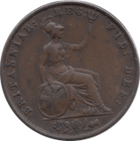 1854 HALFPENNY ( GVF ) - Halfpenny - Cambridgeshire Coins