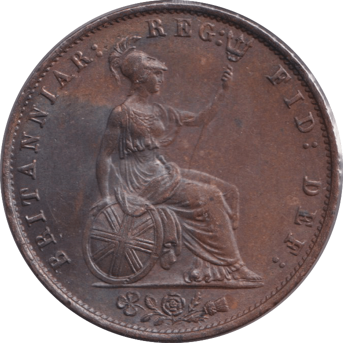 1854 HALFPENNY ( UNC ) - HALFPENNY - Cambridgeshire Coins