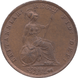1854 HALFPENNY ( UNC ) - HALFPENNY - Cambridgeshire Coins