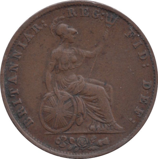 1854 HALFPENNY ( VF ) - Halfpenny - Cambridgeshire Coins
