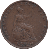 1854 HALFPENNY ( VF ) - Halfpenny - Cambridgeshire Coins