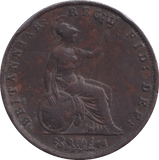 1854 HALFPENNY ( VF ) - HALFPENNY - Cambridgeshire Coins